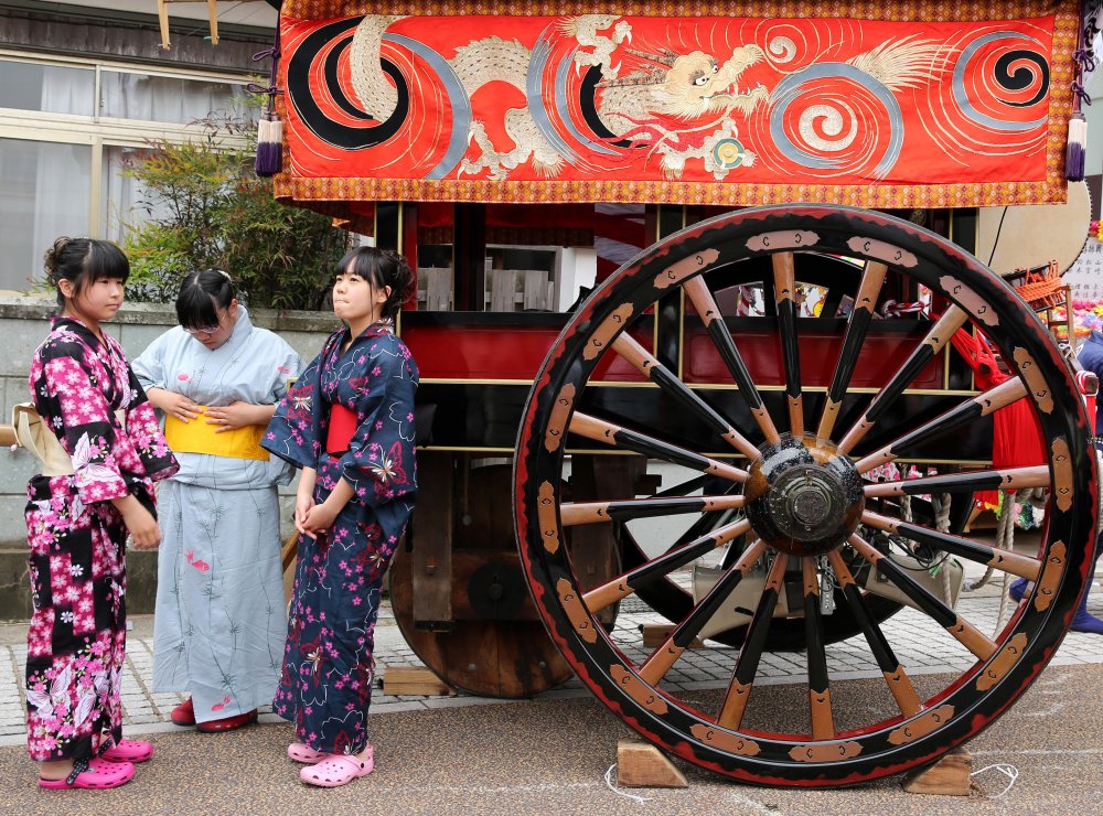 Festival of Mikuni Dolls in Japan