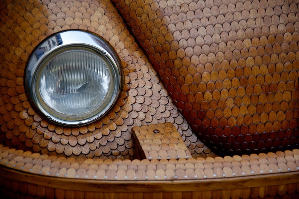 Wooden Volkswagen Beetle