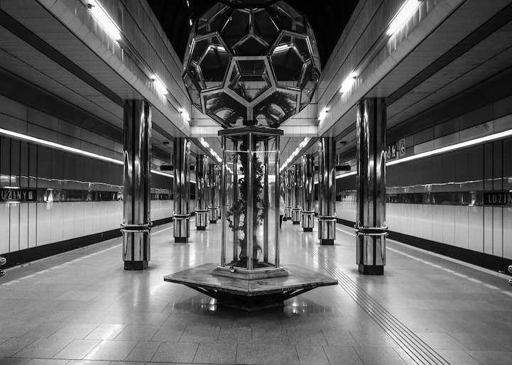 The magic of the symmetry of the metro
