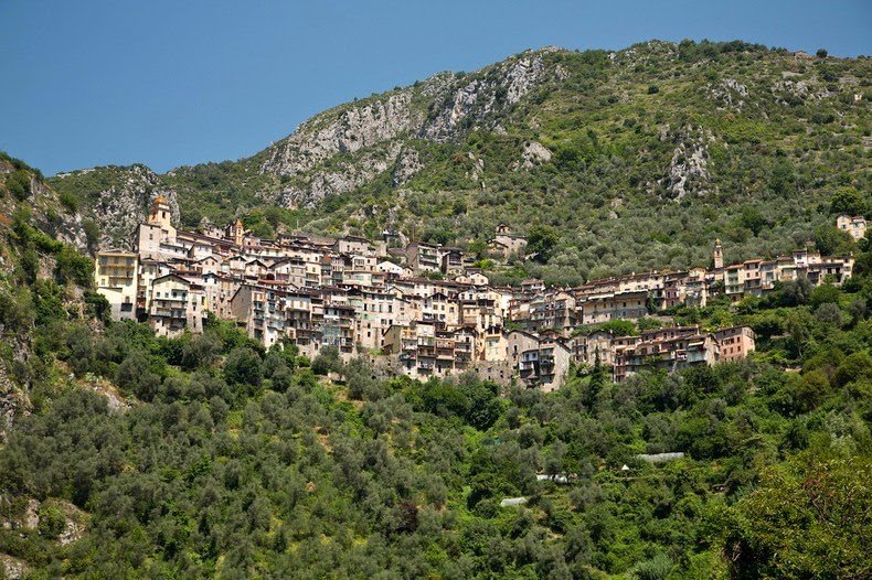 Villages in the Cote d'Azur