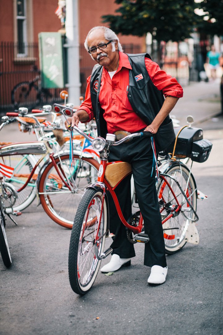 Bicycle style of New York