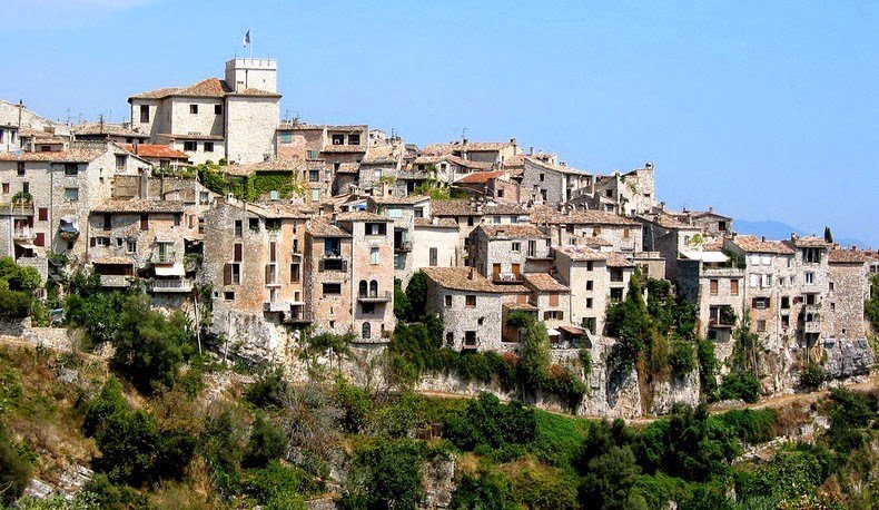 Villages in the Cote d'Azur