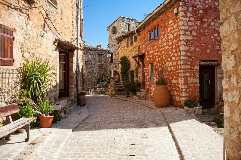 Villages in the Cote d'Azur