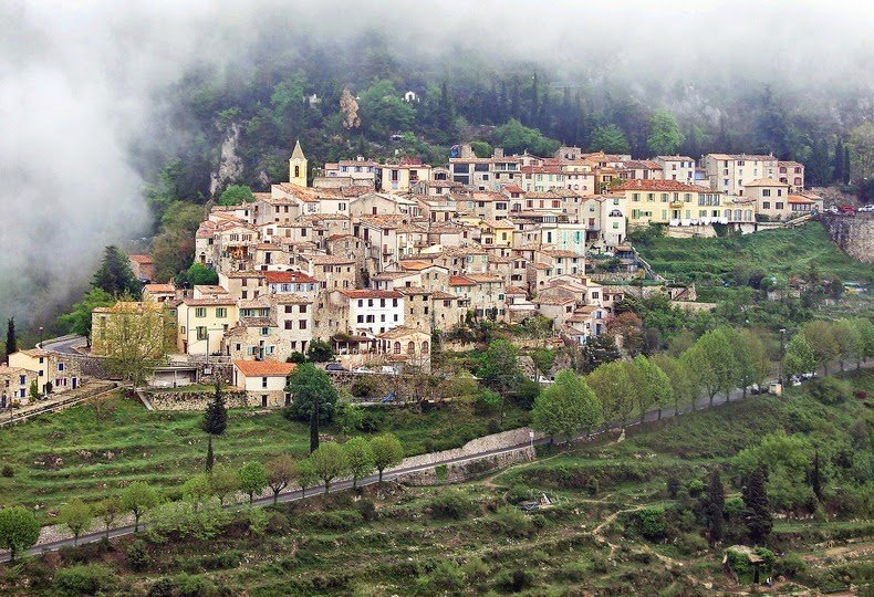 Villages in the Cote d'Azur