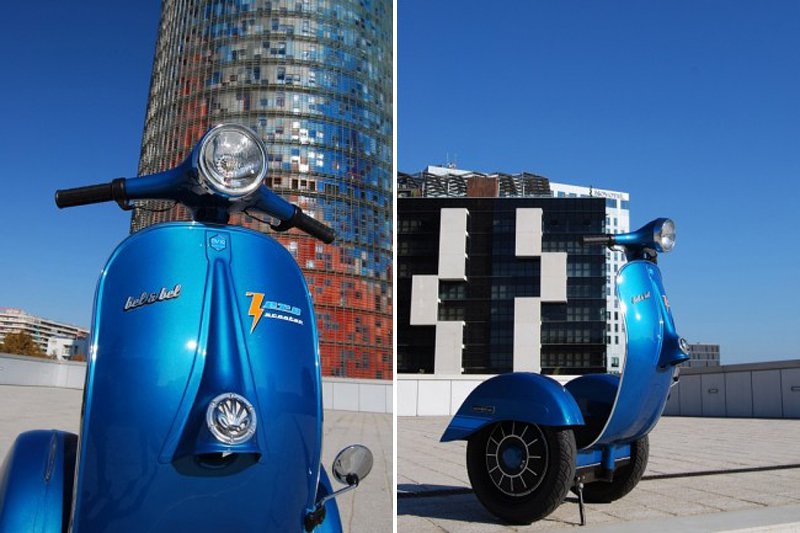 Vespa Segway & retro; to the modern mode