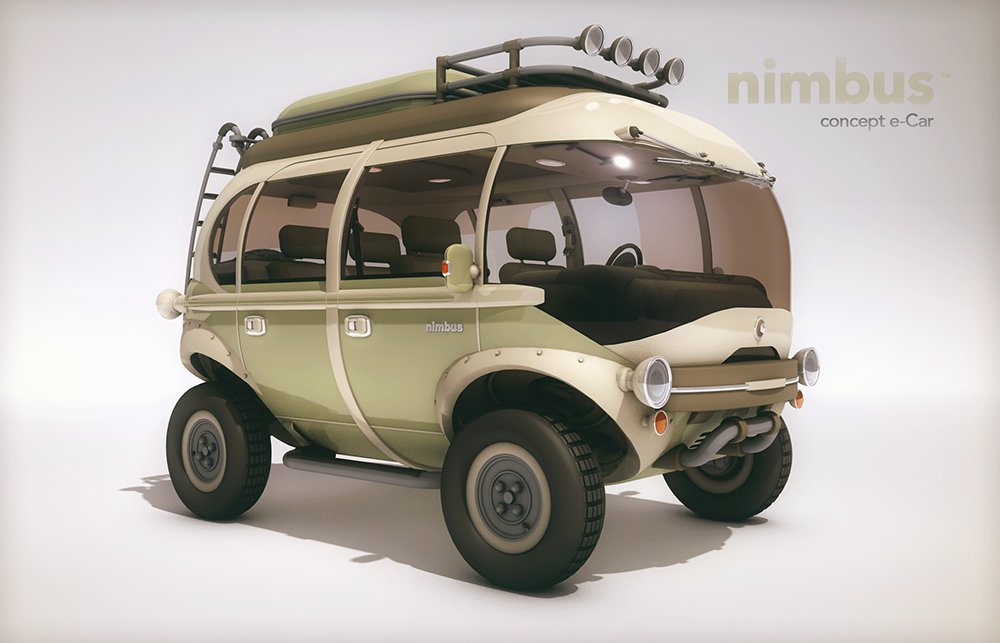 Nimbus e-Car & ndash; хіппімобіль майбутнього