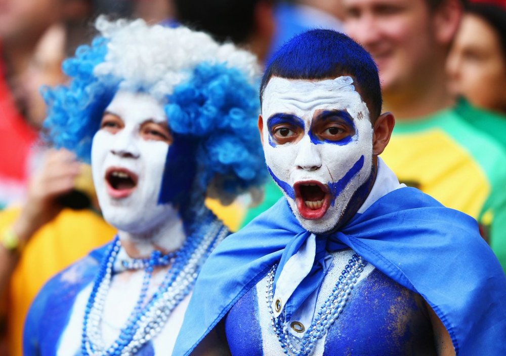 Чемпионат мира по футболу 2014: болельщики и болельщицы