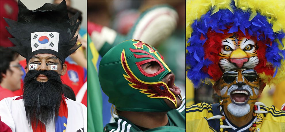 Чемпионат мира по футболу 2014: лики и мгновения