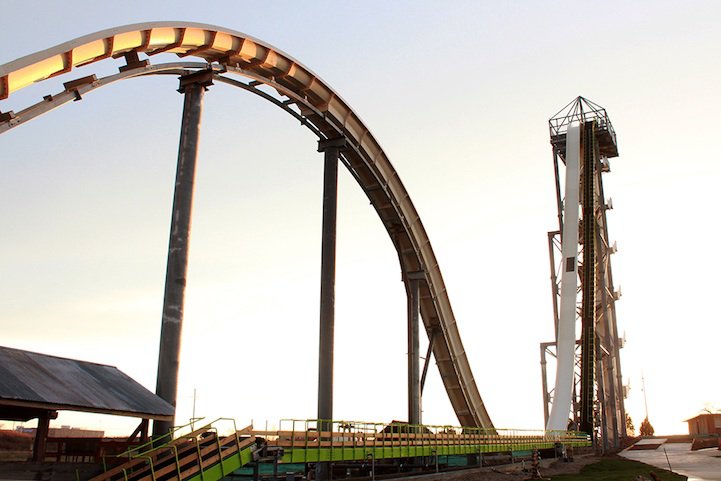 The highest water slide in the world