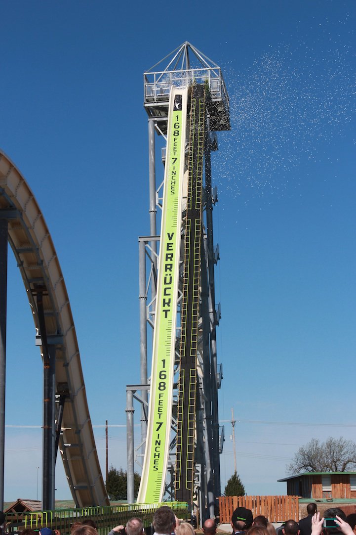 The highest water slide in the world
