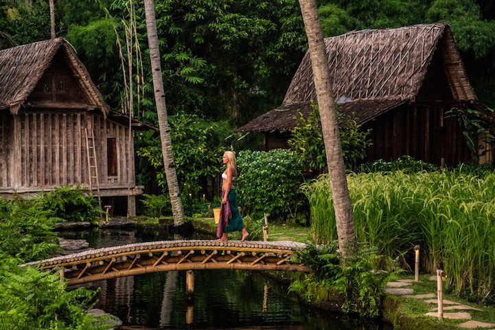 A delightful room of Udang House with undersea wonders