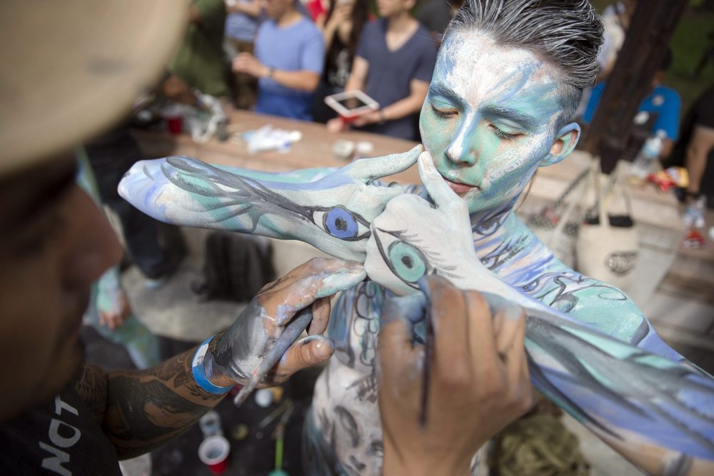 Festival of Body Painting in New York