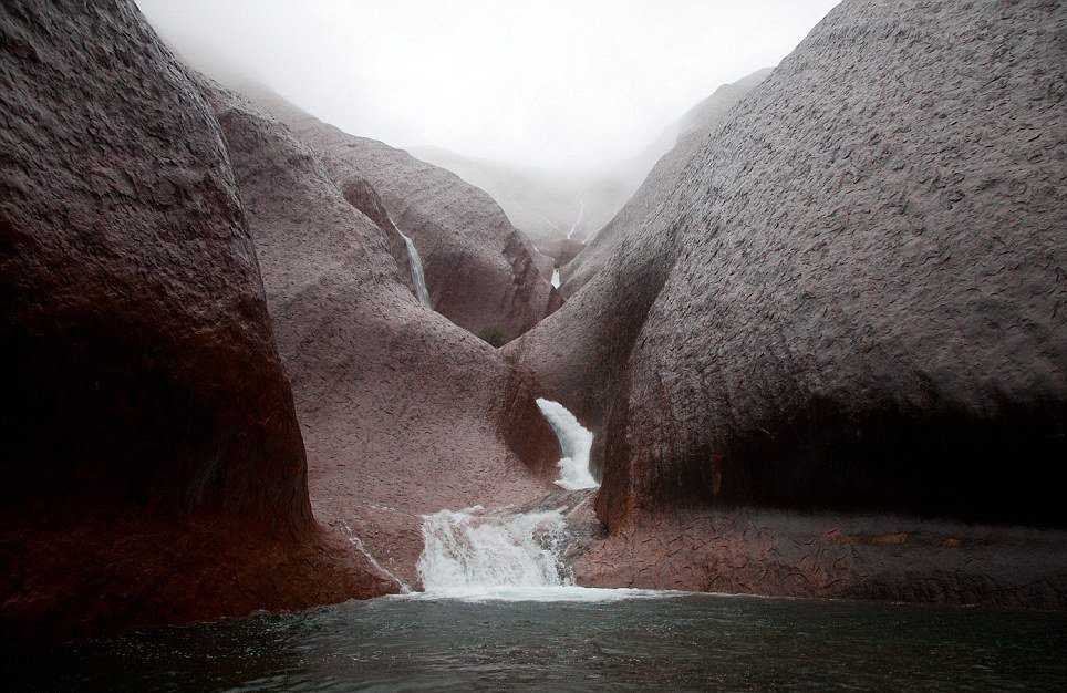 Uluru Waterfalls