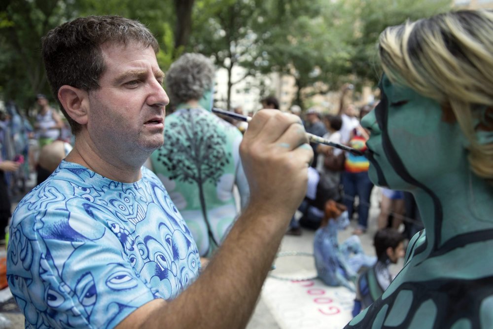 Festival of Body Painting in New York