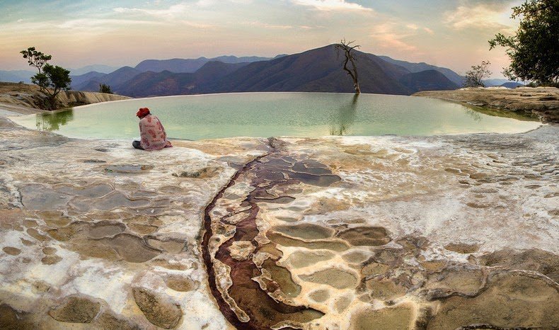 Petrified waterfalls of Yerva El Agua