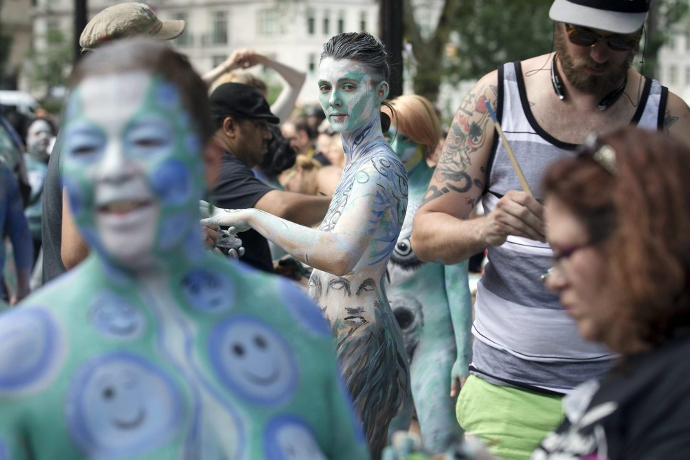 Festival of Body Painting in New York