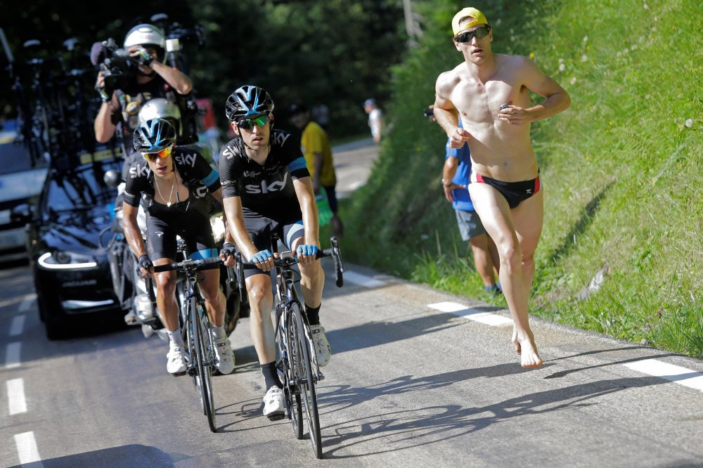 Самые яркие фотографии веломногодневки Tour de France 2014