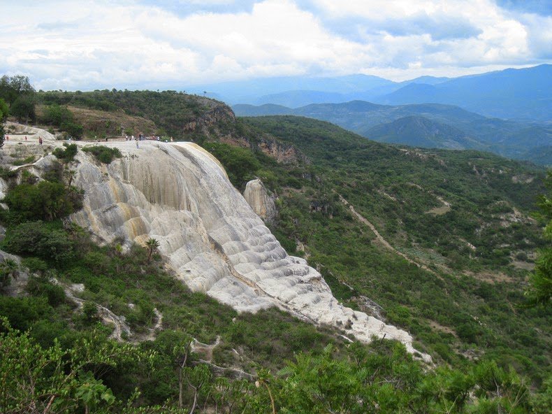 Petrified waterfalls of Yerva El Agua