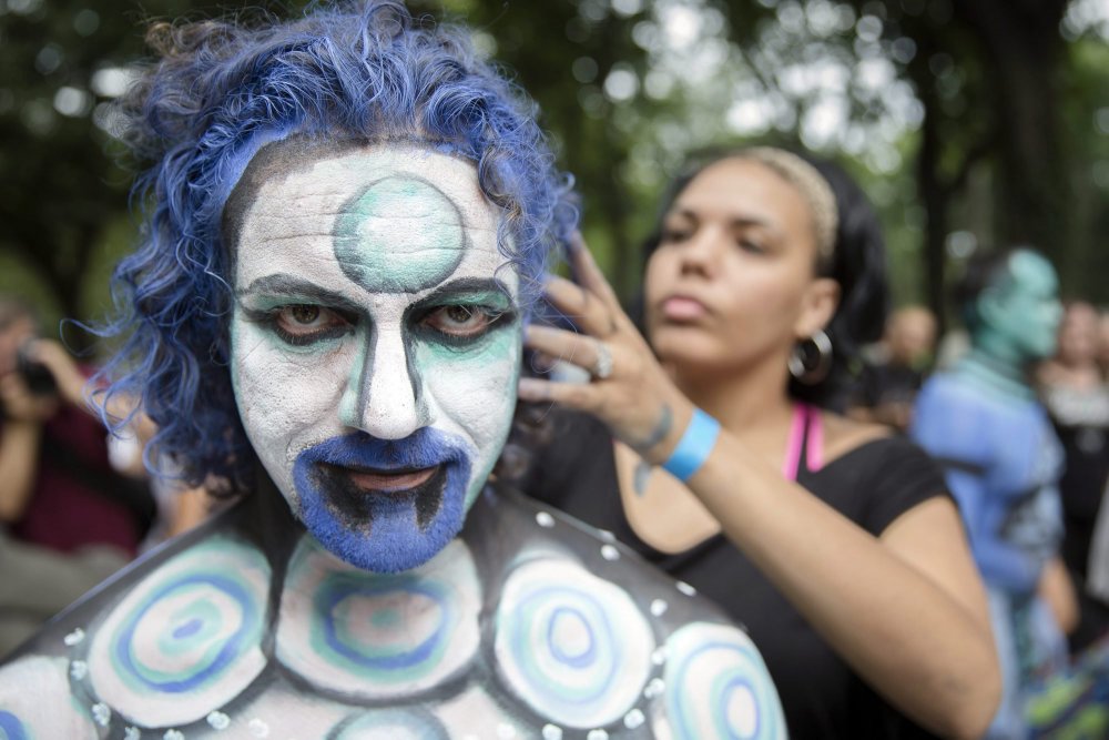 Festival of Body Painting in New York