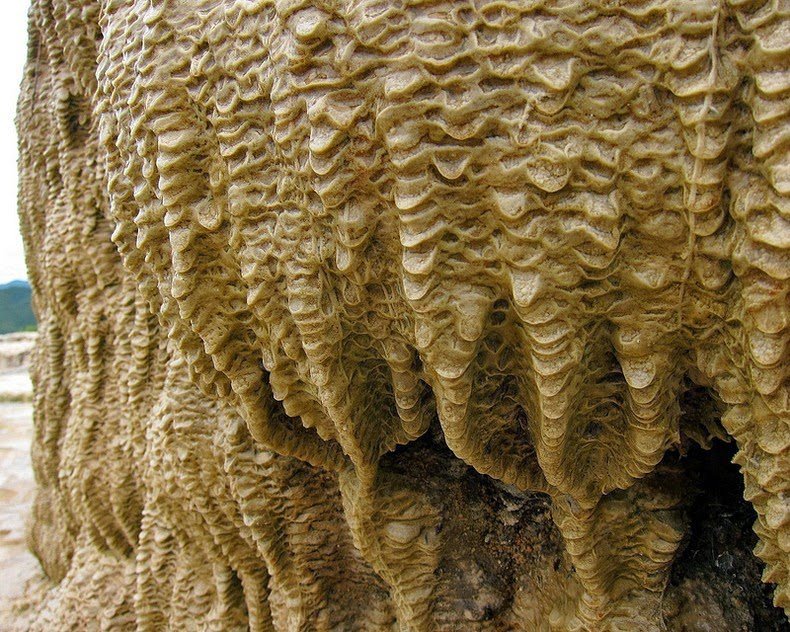 Petrified waterfalls of Jerva el Agua