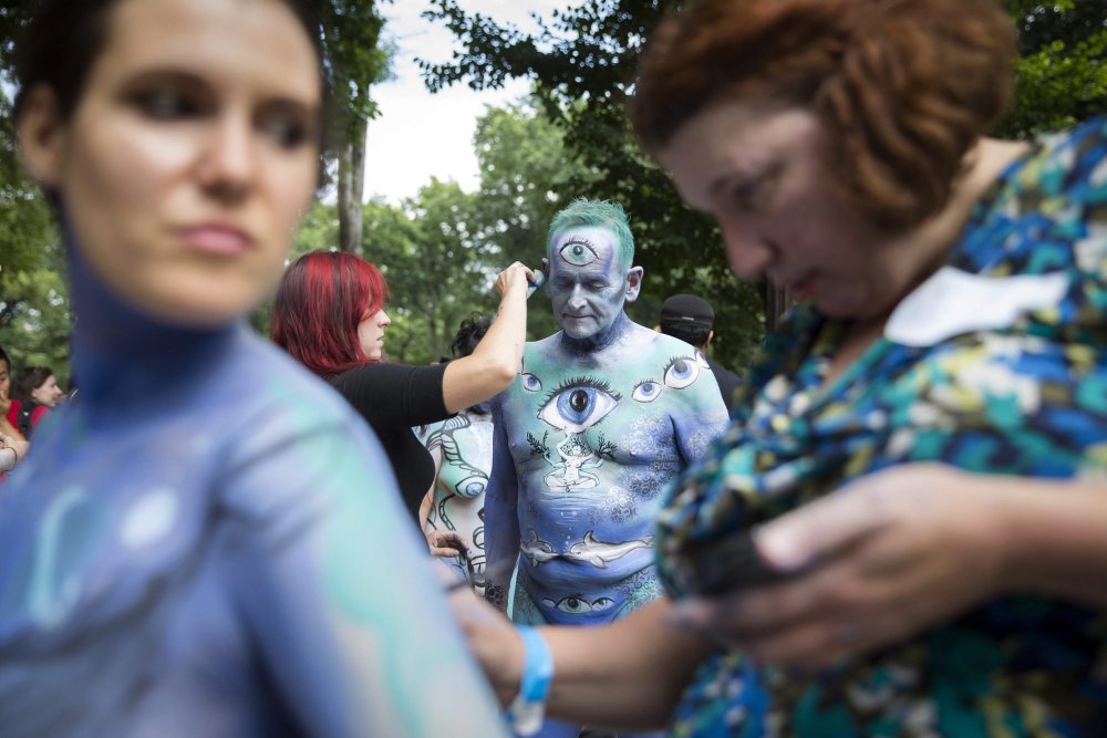 Festival of Body Painting in New York