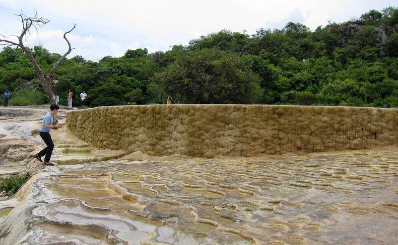 Petrified waterfalls of Yerva El Agua
