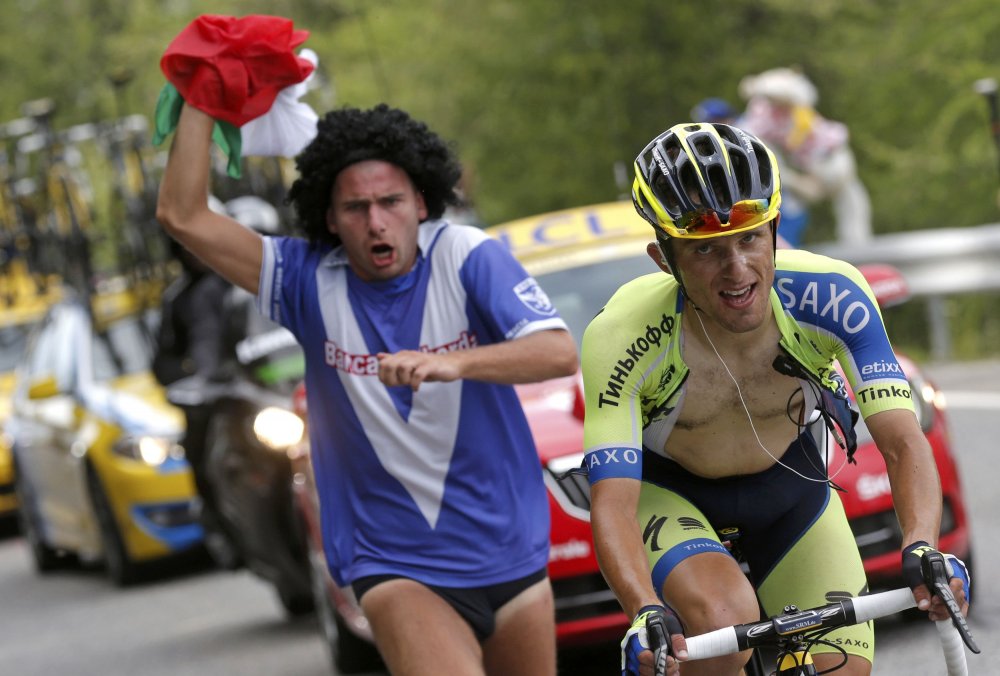 The most vivid pictures of the Tour de France 2014