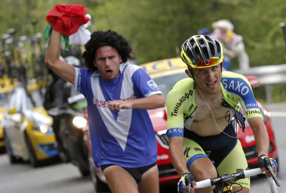 Самые яркие фотографии веломногодневки Tour de France 2014
