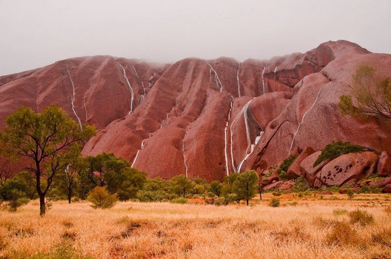 Uluru Waterfalls