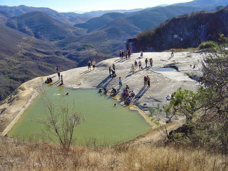 Petrified waterfalls of Jerva el Agua