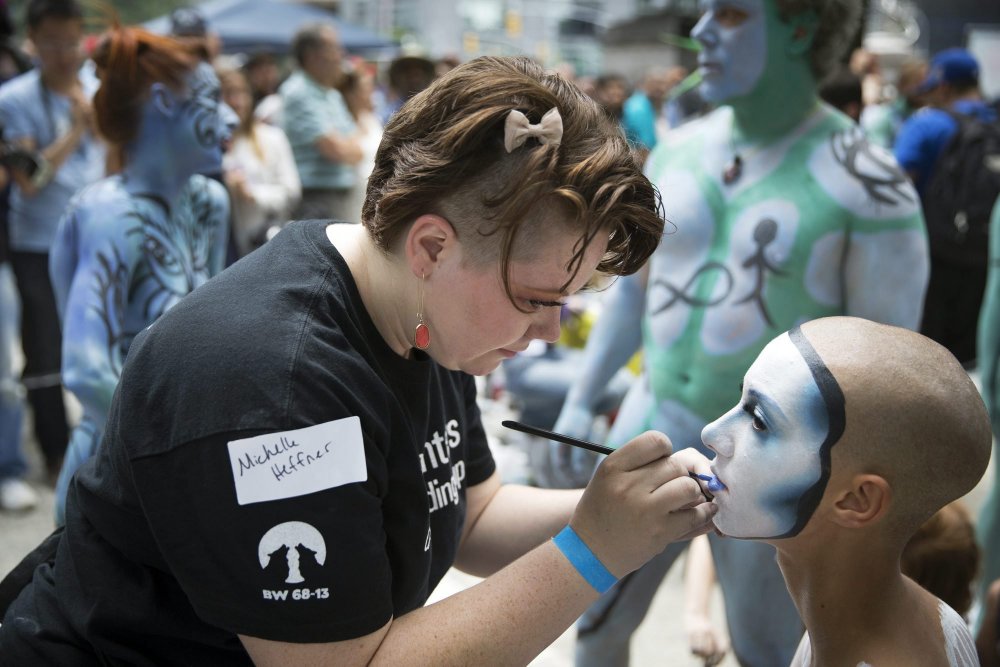 Festival of Body Painting in New York