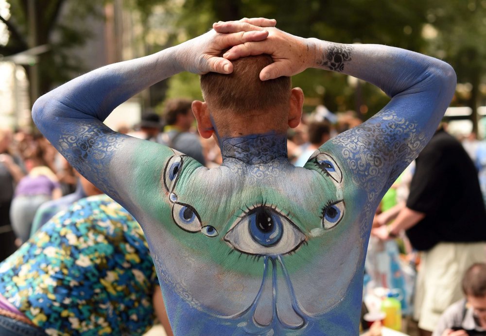 Festival of Body Painting in New York