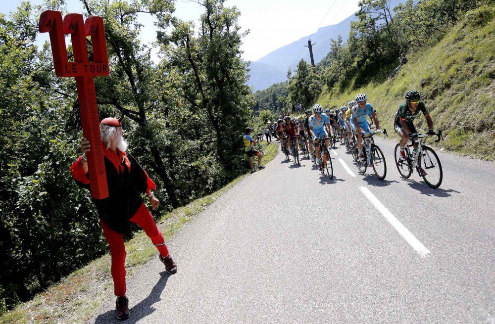 The most vivid pictures of the Tour de France 2014