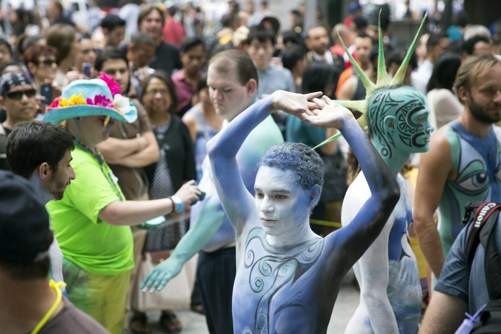 Festival of Body Painting in New York