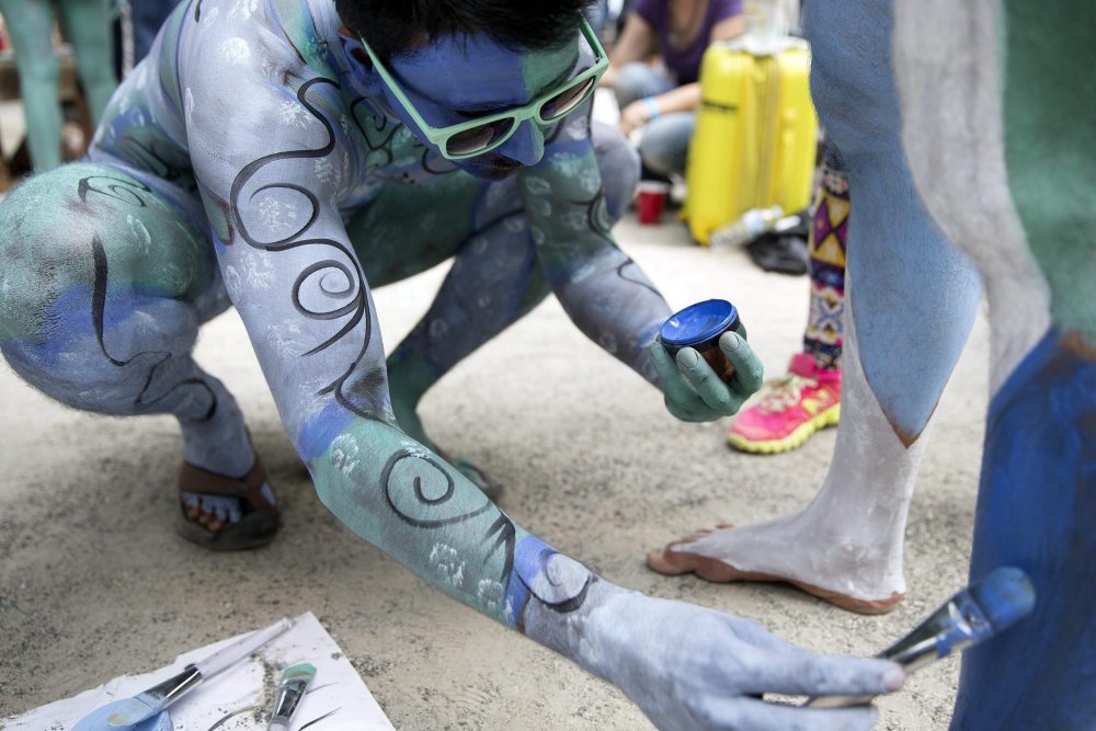 Festival of Body Painting in New York