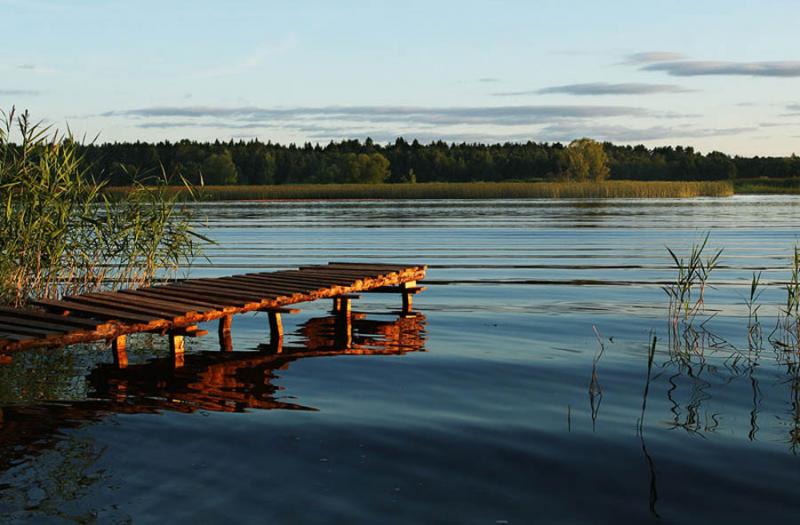 Rest on Lake Yalpug.