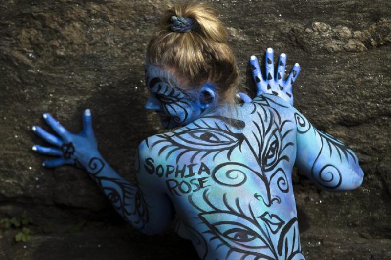 New York Manhattan Festival became the center of attention for admirers and masters of bodypainting for exactly one day. It was here that the body drawing festival was held, the center of which was the Columbus Circle square.</p>