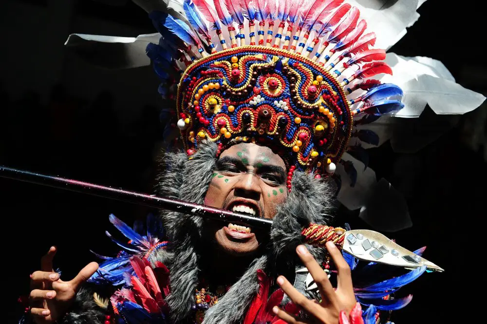 Карнавал моды Jember Fashion Carnaval в Индонезии