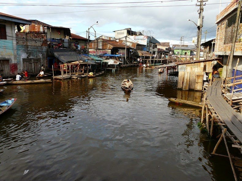 Iquitos is the world's largest city that does not reach overland