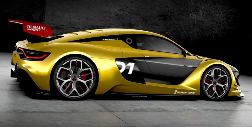 Announcement of the car Renault RS 01