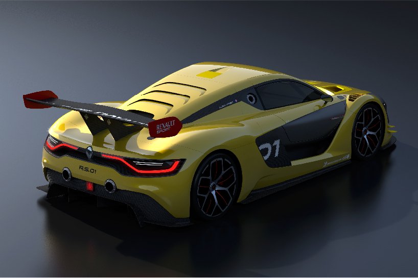 Announcement of the car Renault RS 01