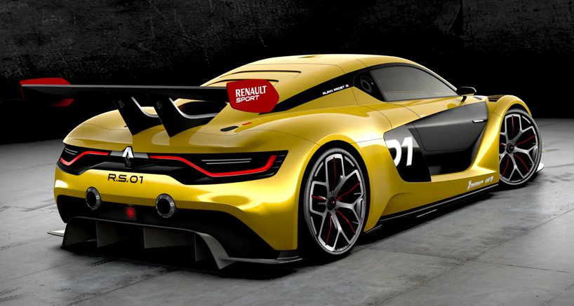 Announcement of the car Renault RS 01