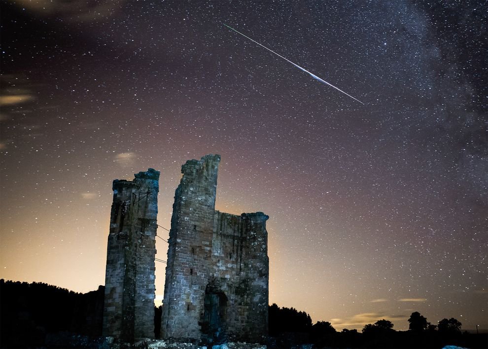 Perseids: star rain from Perseus