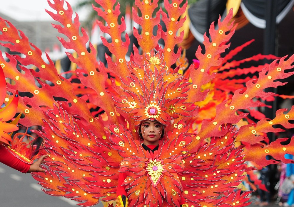 Карнавал моди Jember Fashion Carnaval в Індонезії