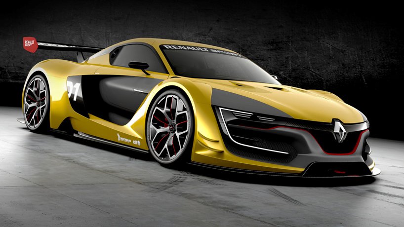 Announcement of the car Renault RS 01