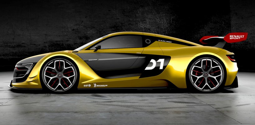 Announcement of the car Renault RS 01