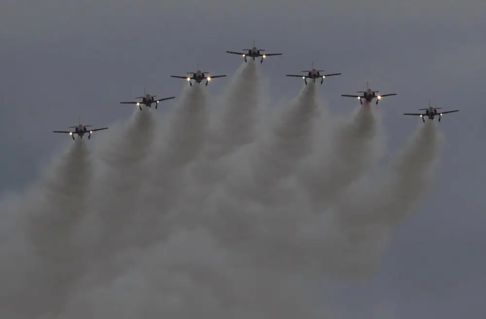 Авиашоу Air14 в Швейцарии