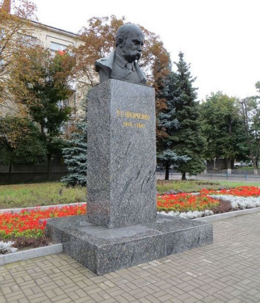  The Monument of Taras Shevchenko, Zhitomir 
