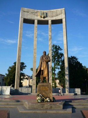 Памятник Степану Бандере