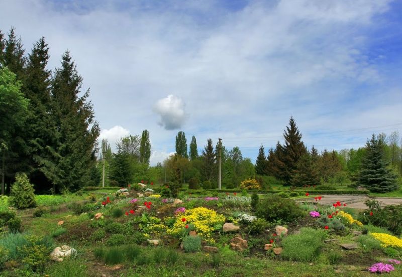 The Botanical Garden in Zhitomir